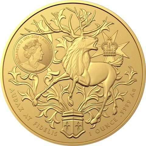 Australien Coat of Arms 1 Unze Gold 2023