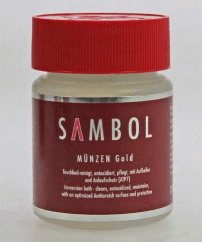 Gold Reinigungsbad für Goldmünzen und Goldbarren