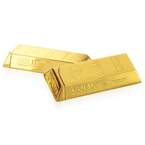 Goldbarrenfeuerzeug als eleganter Grillanzünder