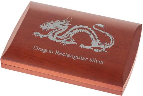 Münzkassette Silber Rectangular Dragon 12 x 1 Oz Silbermünzen