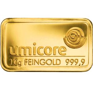 Goldbarren 10 Gramm MIX