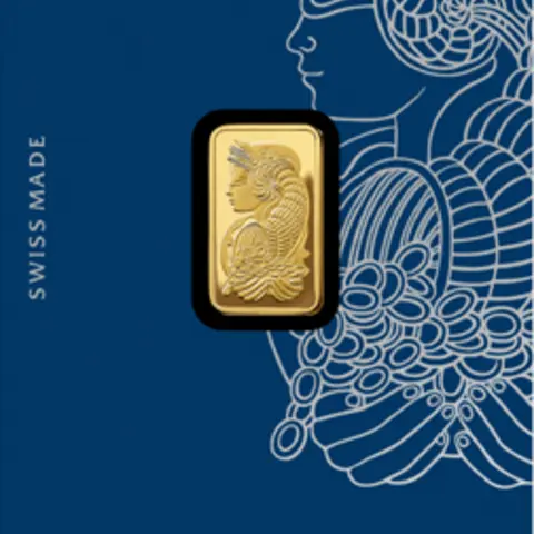 Goldbarren 2,5 Gramm Pamp