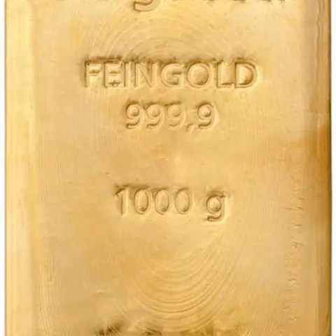 Degussa Goldbarren 1000 Gramm