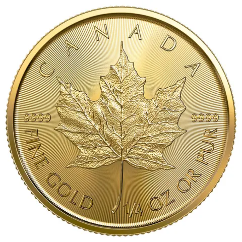 Maple Leaf Gold 1/4 Unze