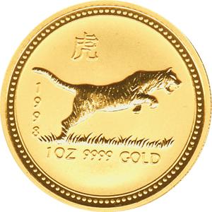 Lunar I Tiger 1 Unze 1998