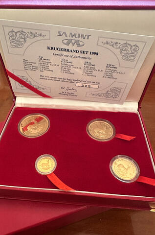 Kruegerrand Proof Prestige Set 1998