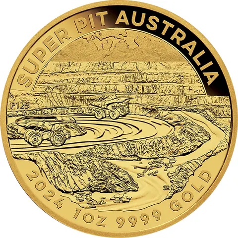 Australien Super Pit 1 Unze 2024