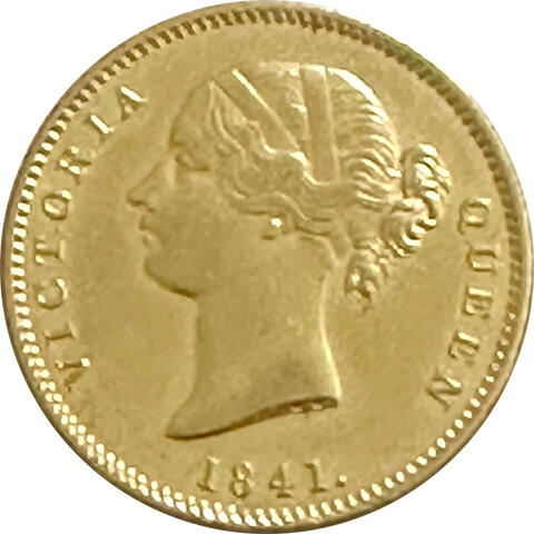 Grossbritannien Indien 1 Mohur Ostindische Kompanie Victoria 1841