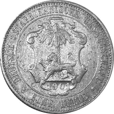 Ostafrika 1 Rupie 1901
