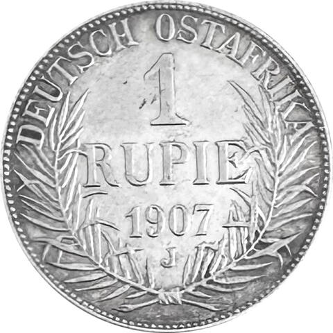 Deutsche Kolonien Ostafrika 1 Rupie 1907