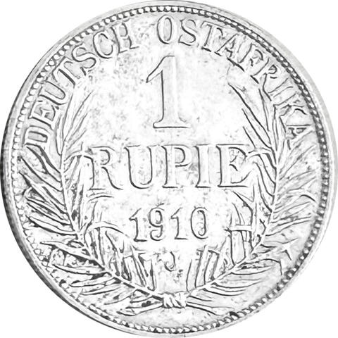 Ostafrika 1 Rupie 1910