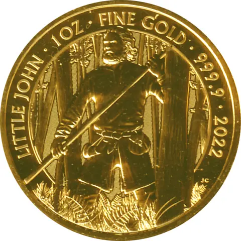 Myths and Legends 1 Unze Gold Little John 2022