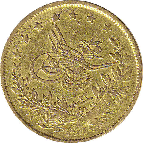 Türkei 100 Kurush Goldmünze Sultan Abdülhamid