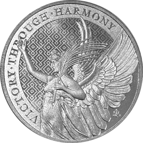 Platin 1 Unze 2021 Queens Virtues