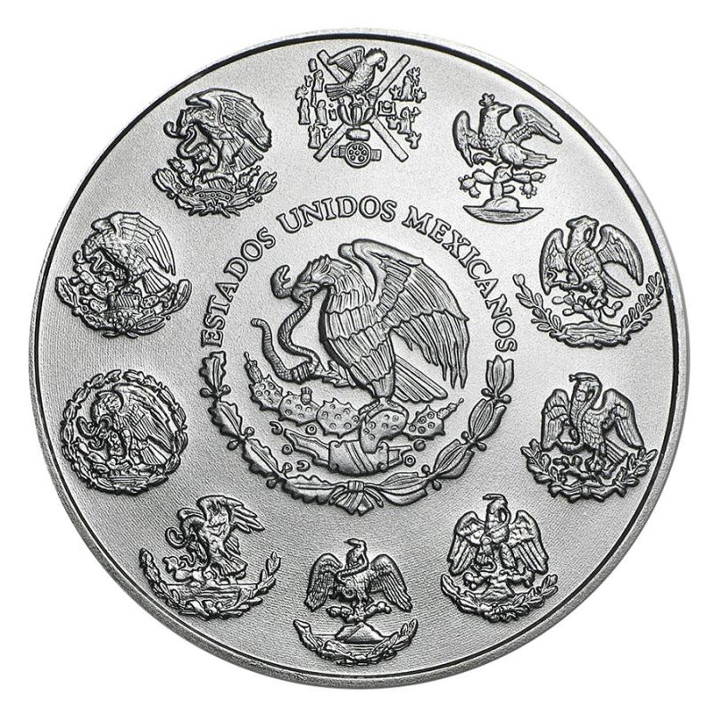 Differenzbesteuert nach § 25a UstG Silbermünze Mexiko Libertad 2020 1 Unze 