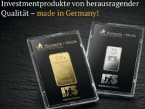 Goldbarren 50 Gramm Heimerle Responsive & Fair