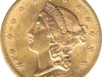 20 Dollar American Liberty Head 1875