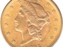 20 Dollar American Liberty Head 1895