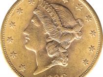20 Dollar American Liberty Head 1898