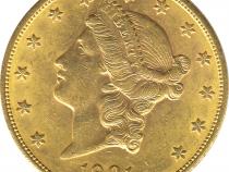 20 Dollar American Liberty Head 1901