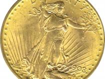American Double Eagle Saint Gaudens 1908