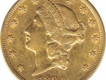 20 Dollar American Liberty Head 1894