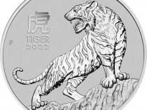 Platin Tiger 1 Unze 2022 Australien Perth Mint