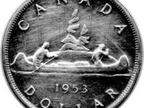 Canada Silber Gedenkmünze 1 Dollar 1953