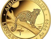 Somalia Leopard Goldmünze 2021