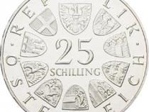 25 Schilling Silbermünzen Österreich