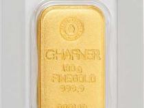 Goldbarren 100 Gramm Hafner gegossen Responsive & Fair