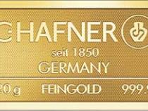 Goldbarren 20 Gramm Hafner Responsive & Fair
