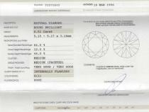 Diamant und Brillant 0,51 Carat mit Zertifikat IGI F2D75845