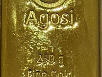 Goldbarren 250 Gramm Agosi