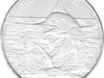Tokelau Silbermünze 2016 Hakula Sailfisch Segelfisch
