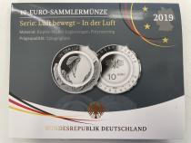 10 Euro Luft Gedenkmünze PP 2019 Folder