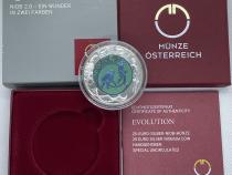 25 Euro Niob Silber Österreich 2014 Evolution