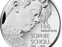 20 Euro Silber Gedenkmünze PP 2021 Sophie Scholl