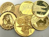 Gold 916 Medaillen und Schmuck