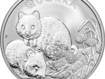 Australian Quokka 1 Unze Silbermünze 2022