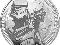 Disney Silbermünzen Star Wars 1 Unze Stormtrooper 2018