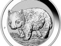 Australian Wombat 1 Unze Silbermünze 2022