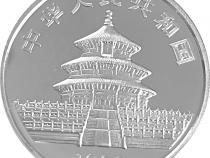 China Panda 1987 Silbermünze