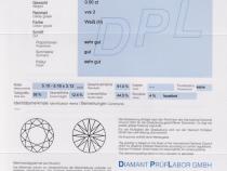 Diamant und Brillant 0,50 Carat mit Zertifikat DPL-TW-870