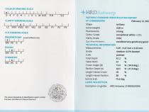 Diamant Brillant 0,6 Carat mit Zertifikat HRD-210000025590