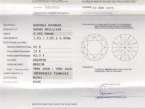 Diamant und Brillant mit Zertifikat IGIF2D13213