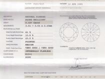 Diamant und Brillant mit Zertifikat IGIF2D17817
