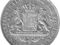 Bayern Ludwig II Silber Vereinstaler 1861