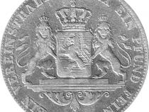 Altdeutschland Hessen Ludwig III 1 Taler 1860