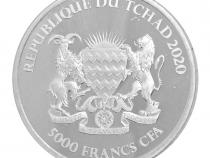 5000 Franc Nilpferd 2020 
